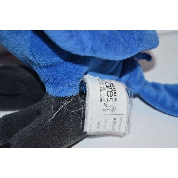 Kohls Cares Blue BLU Macaw Bird Plush Stuffed Animal Rio Parrot Toy - Picture 4 of 4
